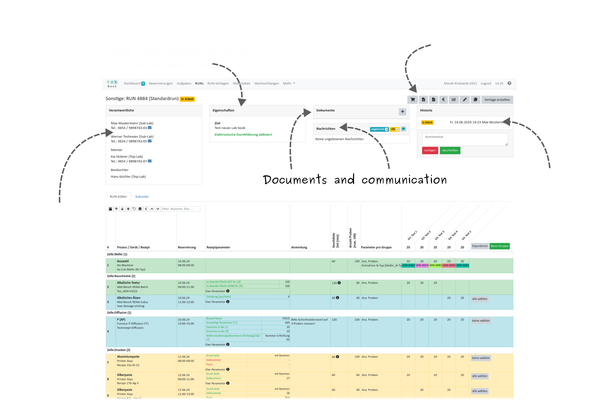 Experiment planning